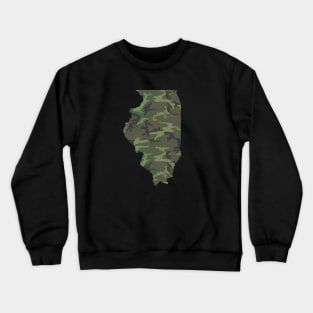 Hiking Illinois Crewneck Sweatshirt